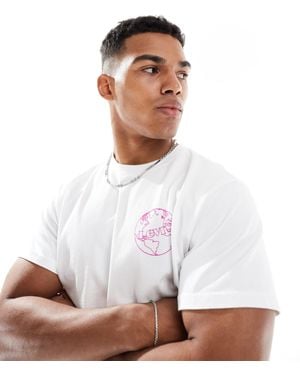 Levi's Off Beets Back Print Relaxed Fit T-shirt - White