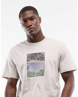 Element Poolside Chest Graphic T-shirt - White