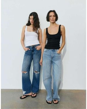 Pull&Bear Pack Of Tank Tops - Blue