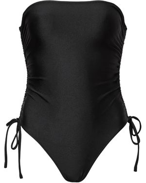 AllSaints – court – badeanzug - Schwarz