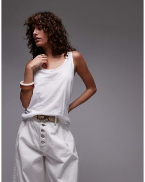 ARKET Lightweight Crepe Knitted Top - Gray