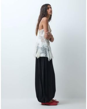 Miss Selfridge Ballonhose - Weiß