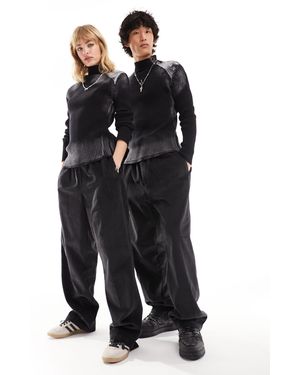 Obey – easy – unisex-hose aus cord - Schwarz