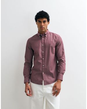 Tommy Hilfiger – popeline-hemd - Lila