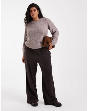 Vero Moda Schlupfhose mit ausgestelltem bein - Braun