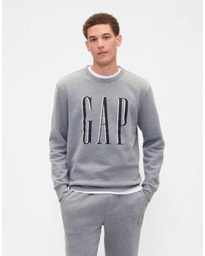 Gap Tonal Logo Sweatshirt Co-Ord - Grey