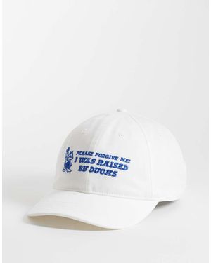 Carhartt Gorra Blanca Con Diseño Estilo Pegatina De - Blanco