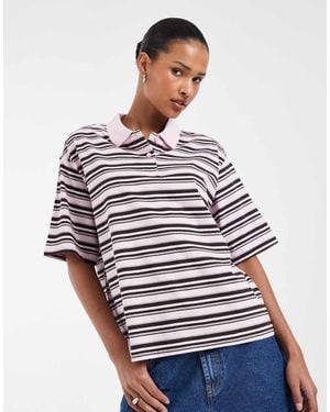 Aware Short Sleeve Polo Top - Blue
