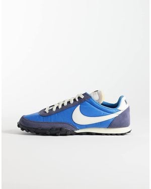 Nike Waffle Racer Trainers - Blue