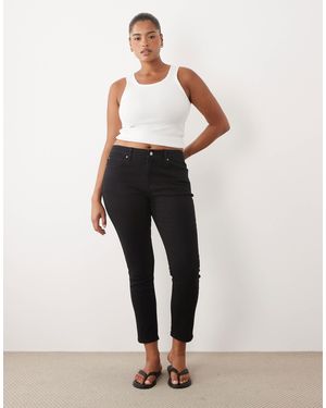 ASOS Asos design curve – röhrenjeans - Natur