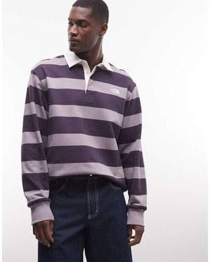 The North Face U Rugby Polo Sweatshirt - Purple