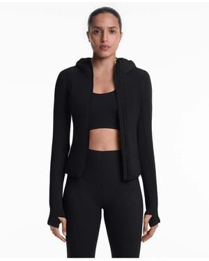 Oysho Fellex® Volcanic Padded Jacket - Black