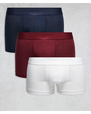 New Look 3 Pack Trunks - Red