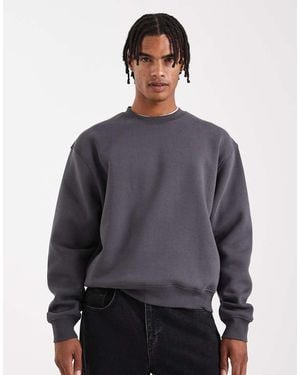 ASOS Essentials Boxy Relaxed Sweatshirt - Blue