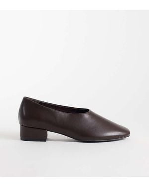 Glamorous Heeled Slipper Shoes - Multicolour