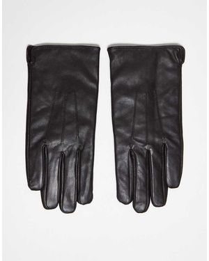 Barneys Originals Barney's Originals Real Leather Glove - Black