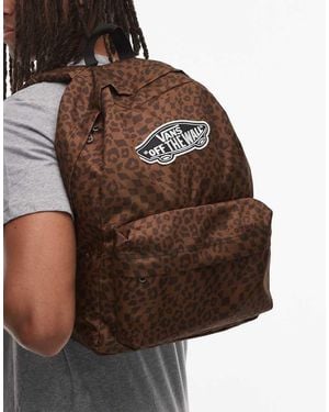 Vans Old Skool Printed Classic Backpack - Brown