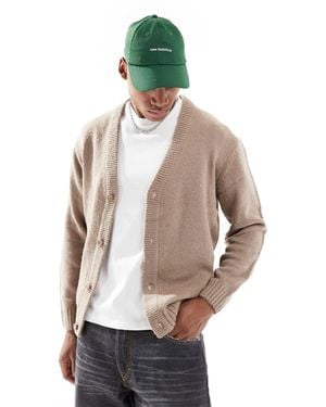 Only & Sons – strickjacke - Grau