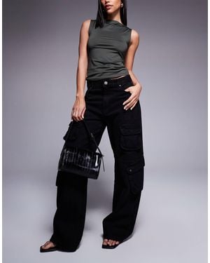 Good For Nothing – tief sitzende cargohose - Blau