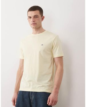 GANT Shield Logo T-shirt - Natural