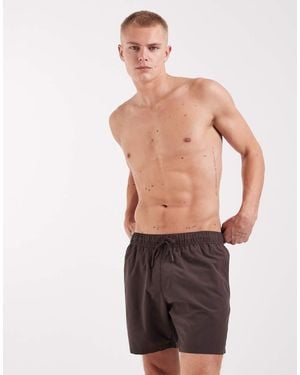 ASOS Swim Shorts - Brown