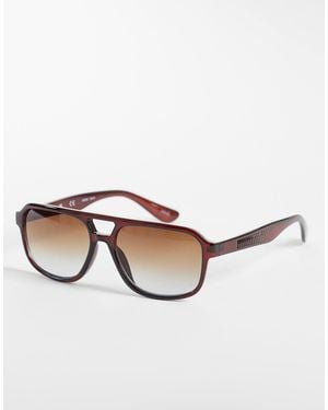 Vero Moda Avaitor Sunglasses - Brown