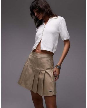 Lacoste Co-ord Skirt - Natural