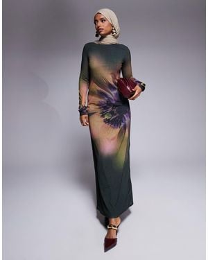 DASKA Exclusive Maxi Dress - Multicolour