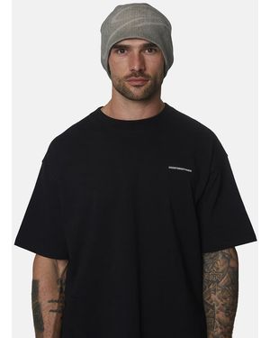Good For Nothing Gorro De Punto Estampado Woodland En - Negro
