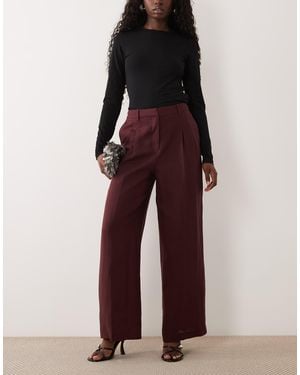 Nobody's Child Tailored Wide Leg Pants