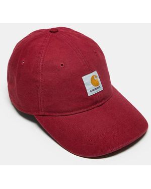Carhartt Gorra Oscuro De Lona Selby De - Rojo