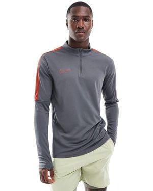 Nike Football Academy 23 1/4 Zip Sweatshirt - Blue