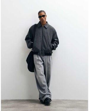 ASOS Oversized Bomberjack - Blauw