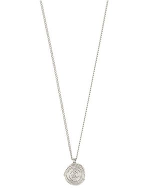 Pilgrim Collar Air De -Plateado - Metálico