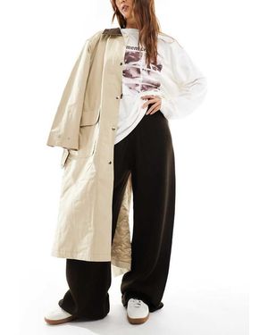Miss Selfridge Pantaloni A Fondo Ampio - Neutro
