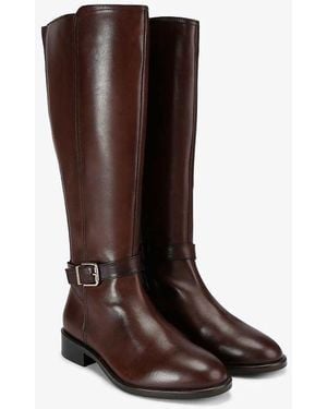 Carvela Kurt Geiger Pienza Riding Boot Wf Knee Boots - Brown