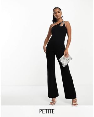 Forever New – einschulter-jumpsuit - Schwarz
