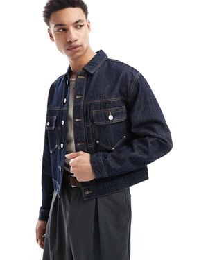 Cotton On Cotton On Denim Worker Jacket - Blue