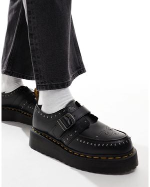 Dr. Martens Ramsey Quad Monk Shoes - Black