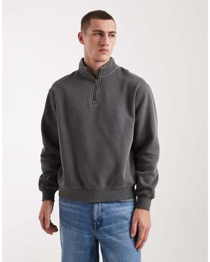 Cotton On Quarter Zip Fleece - Grey