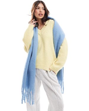 Glamorous – deckenschal - Blau