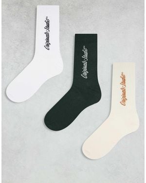 Jack & Jones 3 Pack Socks - Green
