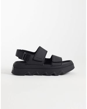 Sorel Kinetic Sunchase Ankle Strap Sandal - Black