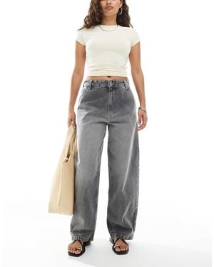 Bershka Petite Skater Jeans - Blue