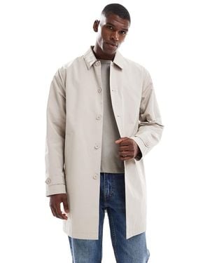 New Look Nylon Car Coat - White