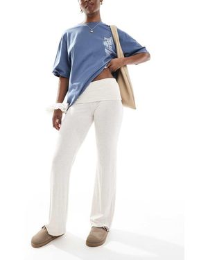 Cotton On Sleep Recovery Roll-waist Lounge Trousers - Blue