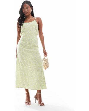 miss selfridge midi dress Miss Selfridge + Petite Textured Shirred Midi Dress In Lilac