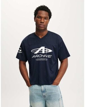 Cotton On Football Jersey - Blue