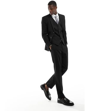 SELECTED Homme Slim Fit Suit Trousers - Black