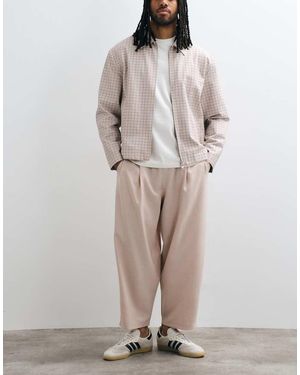 Reclaimed Vintage Pull On Trousers - Grey